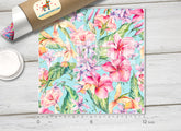 Flower Patterned Adhesive Vinyl 389